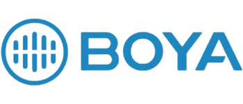 شعار شركة BOYA العالمية المتخصصة في الميكروفونات وأنظمة الصوت