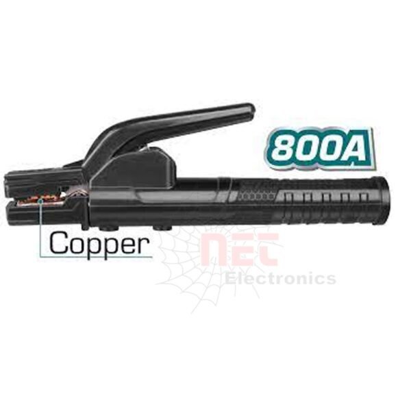 بنسة لحام 800 أمبير TOTAL قوية ومتينة مع قبضة مريحة للاستخدام الصناعي والكهربائي.800A TOTAL welding clamp, sturdy and durable with comfortable grip for industrial and electrical use.