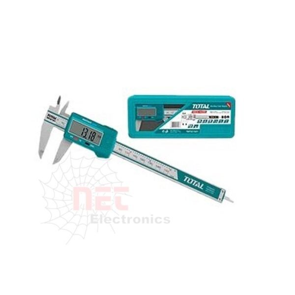 بوكليز ديجيتال 6 بوصة TOTAL مع شاشة رقمية لقياس دقيق 150 ملمTotal 6-Inch Digital Caliper with digital display for precise 150mm measurement