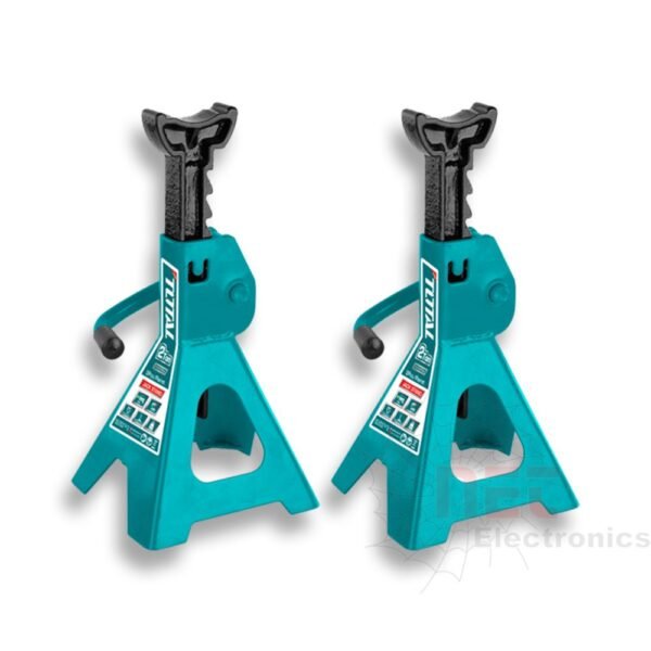 "جفالته 3 طن 41 سم TOTAL لرفع السيارات بسهولة وأمان""TOTAL 3 Ton 41 cm car jack for easy and safe vehicle lifting"