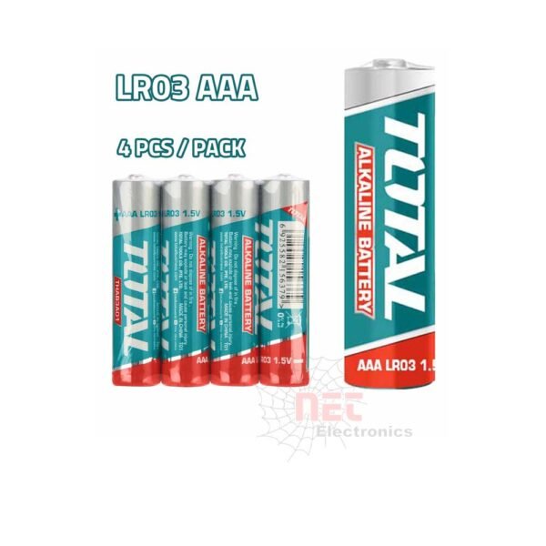 حجارة ريموت توتال AAA بجودة عالية للاستخدام في أجهزة التحكم عن بعد.High-quality Total AAA remote batteries for use in remote control devices.
