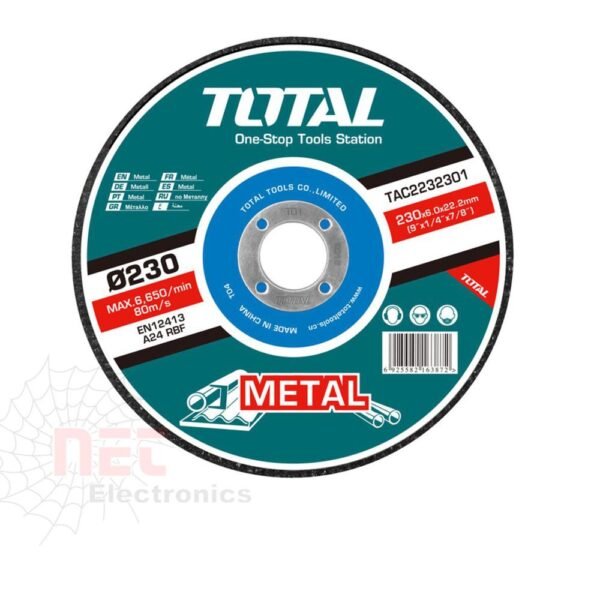 حجر جلخ 6×9 توتال TOTAL عالي الجودة لجلخ المعادن والاستخدام الصناعيTOTAL 6×9 grinding wheel high quality abrasive stone for metal grinding