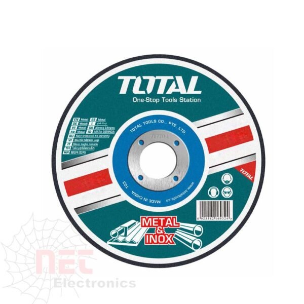 حجر جلخ 9 بوصة TOTAL خدمة شاقة - حجر جلخ صناعي عالي الجودة للأعمال الثقيلة والورش المعدنيةTOTAL 9 Inch Heavy Duty Grinding Wheel - High-quality industrial grinding wheel for heavy-duty metalwork and workshops