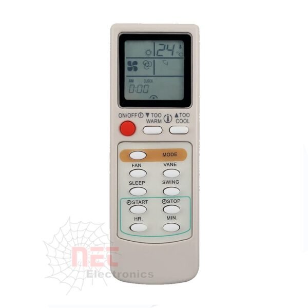 ريموت تكييف ميتسوبيشي MITSUBISHI AIR031 للتحكم الكامل في جميع وظائف التكييفMITSUBISHI AIR031 Air Conditioner Remote for full control of all AC functions