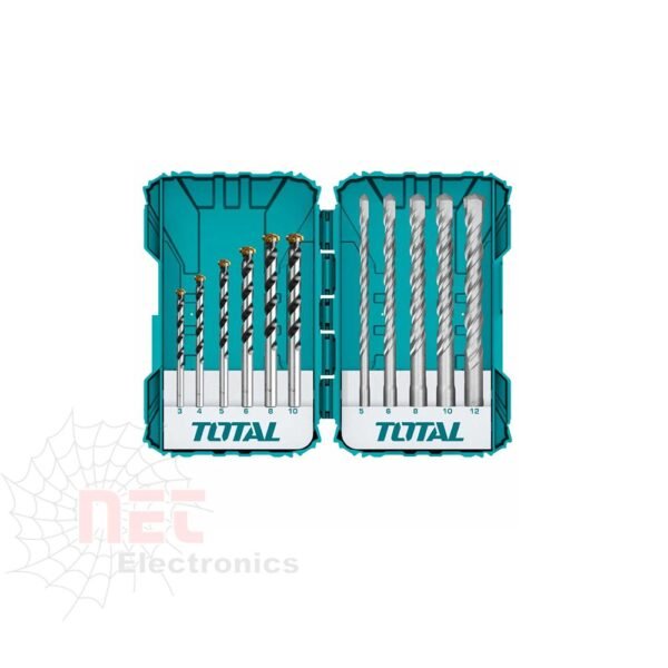 طقم بنطة هيلتي وفيديا TOTAL مع 11 قطعة عالية الجودةHilti and Fidia Bit Set TOTAL with 11 high-quality pieces