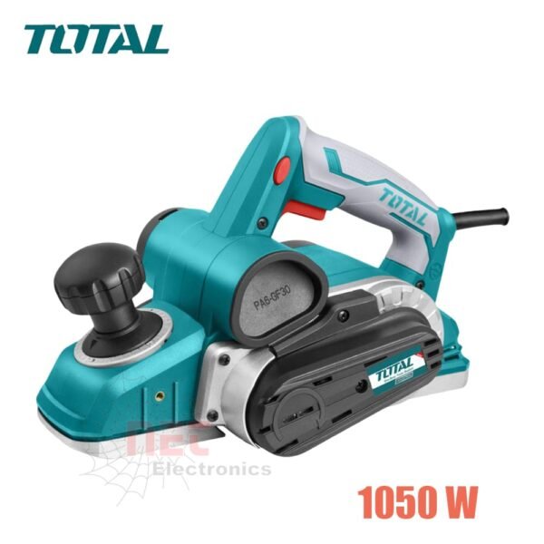 "فأرة كهرباء 82ملم TOTAL 1050W تستخدم في التنعيم والطحن بدقة عالية""Total Electric Sander 82mm 1050W used for precise sanding and grinding"