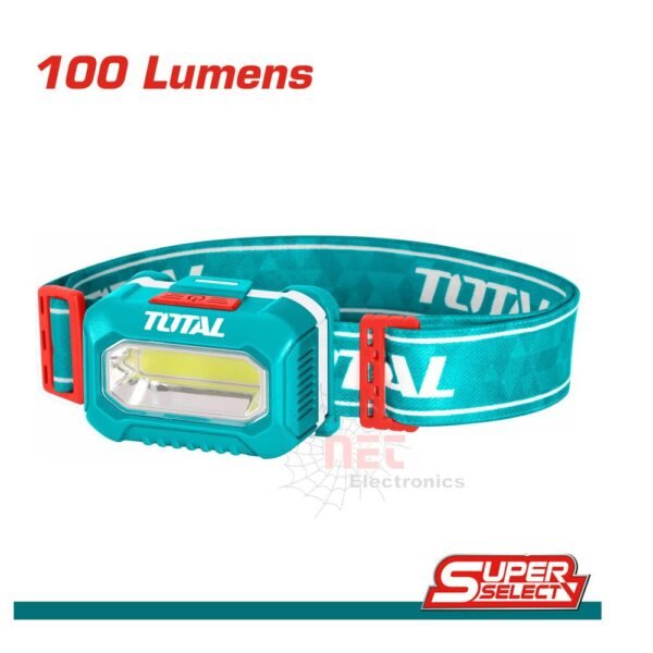 كشاف رأس حجارة TOTAL للإضاءة الليلية والرحلات والصيدTOTAL Headlamp Stone for night lighting, camping, and hunting