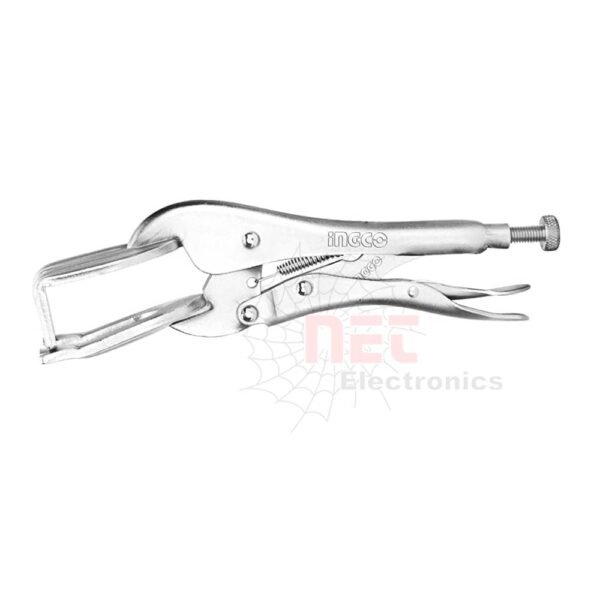 كلابة سقف 10 بوصة INGCO HWP0210 أداة يدوية احترافية للحدادة وتركيب الأسقفINGCO 10 inch roof pliers HWP0210 professional hand tool for roofing and metal construction work