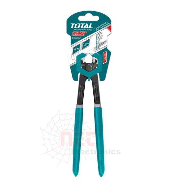 "كماشة سيراميك 9 بوصة TOTAL بجودة عالية وأداء قوي لأعمال تركيب وتشكيل السيراميك""9-inch TOTAL ceramic pliers with high quality and strong performance for ceramic installation and shaping tasks"