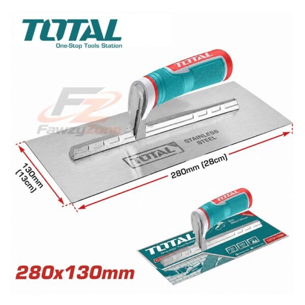 مالك يد بلاستيك طويل TOTAL أداة يدوية ذات مقبض بلاستيكي طويل تستخدم للأعمال اليدوية والصيانة.Long Plastic Handle Wrench TOTAL, a hand tool with a long plastic grip used for manual work and maintenance.