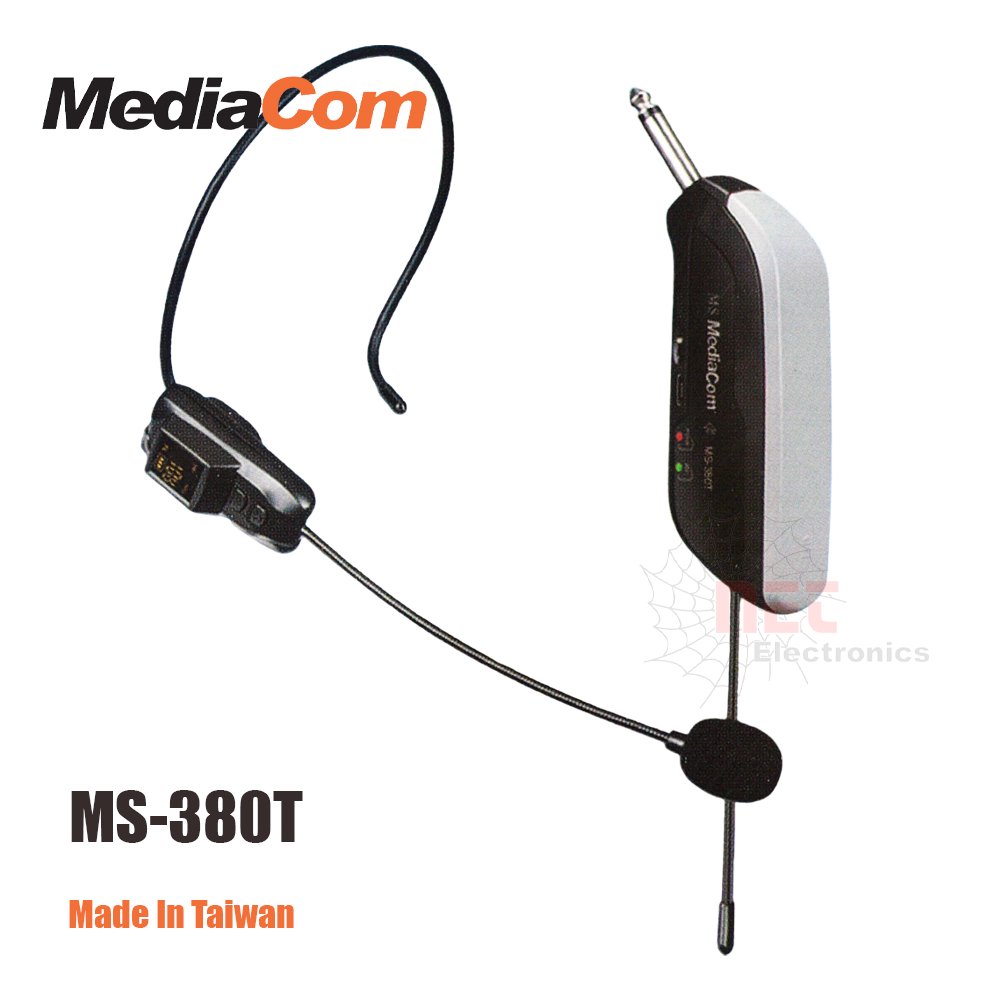 مايك-رأس-هيدسيت-لاسلكي-MediaCom.jpg مايك رأس هيدسيت لاسلكي MediaCom بجودة عالية للمكالمات والصوتMediaCom