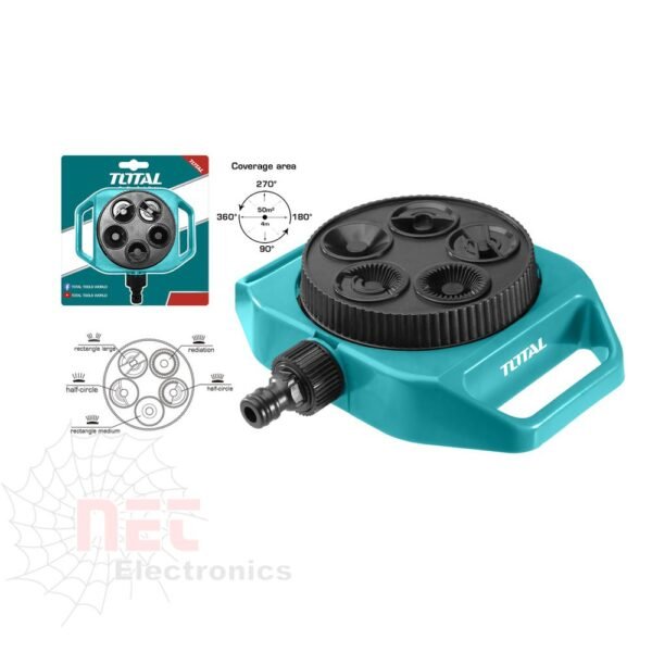 مشترك مياه بلاستيك توتال 5 مخرج 3/4 لتوزيع المياه والري الزراعيTOTAL plastic water connector 5 way 3/4 inch for garden irrigation and water distribution