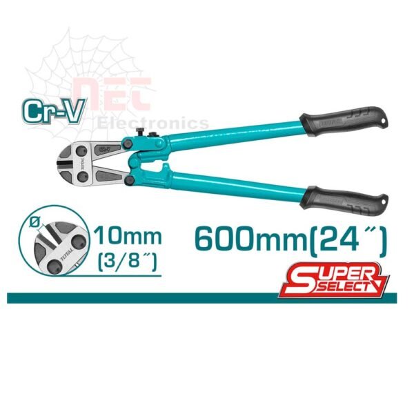مقص حديد تسليح 24 بوصة TOTAL THT123246 لقص الحديد والمعادن الثقيلة بجودة عاليةTOTAL 24-Inch Reinforcement Steel Cutter THT123246 for heavy-duty metal and rebar cutting