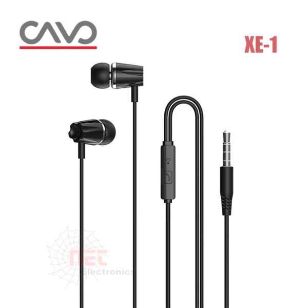 سماعة هيدفون كاوتش CAVO XE-1 بتصميم أنيق وصوت عالي الجودة – سماعة رأس سلكية مريحة للاستعمال الطويل من CAVO موديل XE-1.CAVO XE-1 Headphone with elegant design and high-quality stereo sound – comfortable wired headset for long use from CAVO model XE-1.