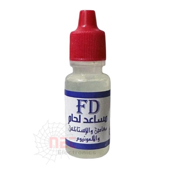 فلكس لحام سائل في أنبوبة مساعد لحام مخصص للإلكترونيات والدوائر الكهربائية الدقيقةLiquid soldering flux tube for electronics and precision PCB soldering