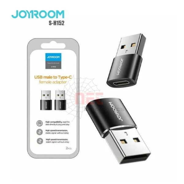 كابل تحويل باور تايب سي إلى USB من JOYROOM موديل S-H152 يدعم الشحن السريع PDJOYROOM Power Conversion Cable TYPE-C to USB model S-H152 supporting fast PD charging