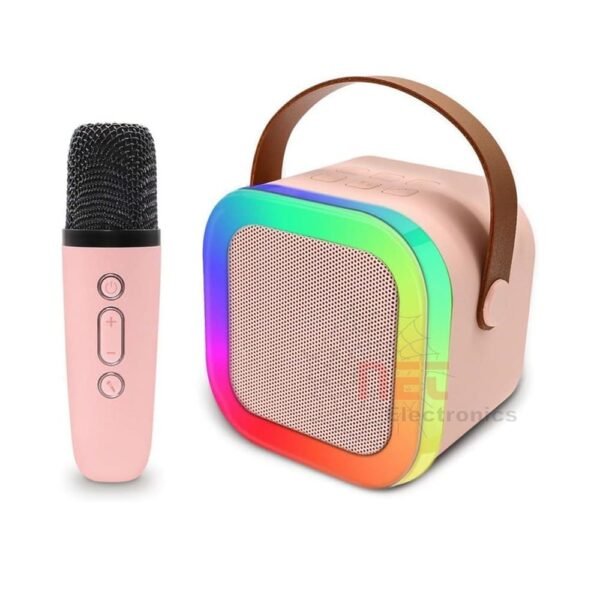اسبيكر بلوتوث مع مايك VRS VR-03 محمول بصوت عالي مناسب للكاريوكي والحفلاتVRS VR-03 Bluetooth Speaker with Microphone portable loud speaker for karaoke and parties