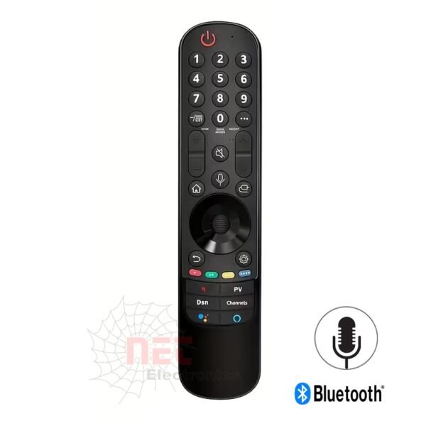 ريموت LG ماجيك 345 لشاشات LG Smart – ماوس + مايك مع خاصية التحكم الذكي والمؤشر الصوتي لتلفزيونات LG الذكيةLG