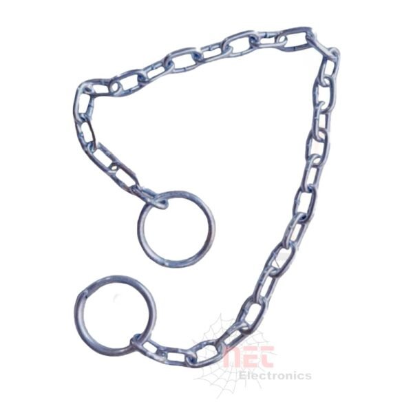جنزير بحلقة 1م مصري - جنزير بحلقة 1م مصري معدني متين للربط والآمان Egyptian 1m metal link chain for secure fastening