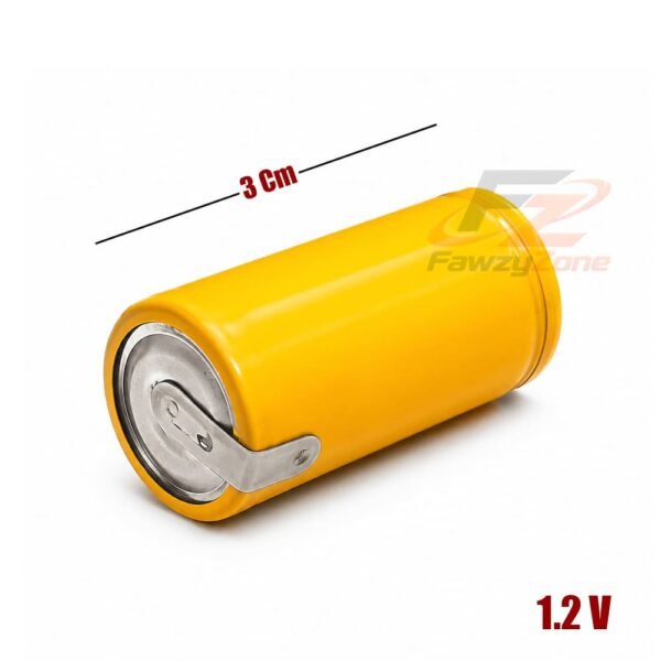 بطارية 1.2V فولت بطول 3 سم لحام لترکیب وصيانة الأجهزة الإلكترونية 1.2V 3cm soldering battery for electronic repair and DIY projects
