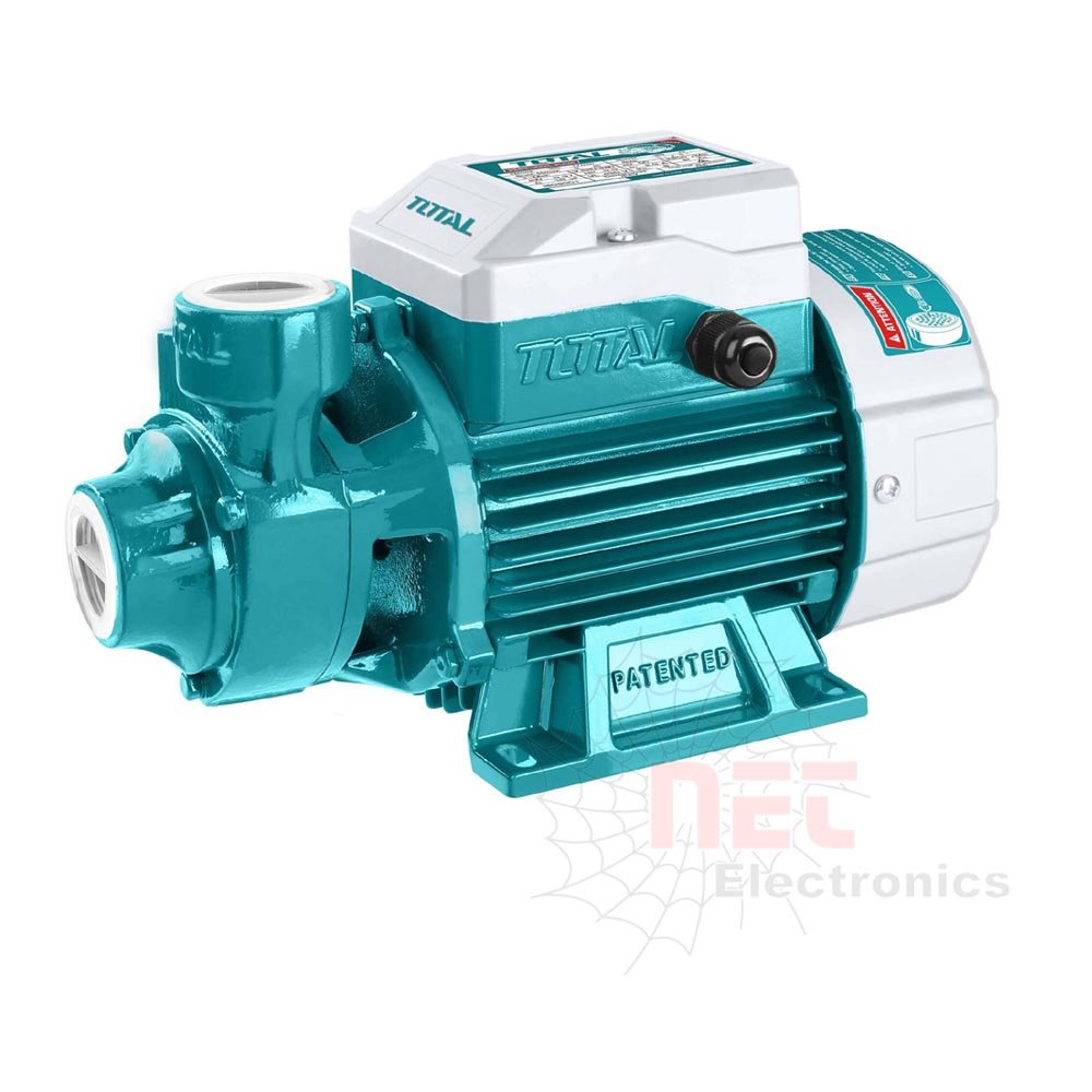 موتور مياه 1 حصان 375W ملفات نحاس تحضير ذاتي TOTAL موتور مياه 1 حصان 375W ملفات نحاس تحضير ذاتي TOTAL - موتور مياه 1 حصان 375 وات توتال ملفات نحاس تحضير ذاتي TOTAL 1HP 375W Self-Priming Copper Water Motor TWP17506