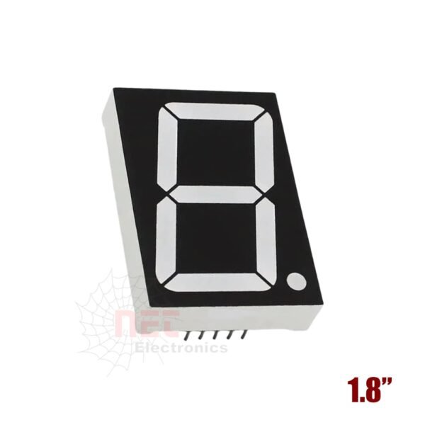 سيفن سيجمنت 1.8 بوصة لعرض الأرقام في المشاريع الإلكترونية 1.8 Inch 7Segment Display for electronic projects