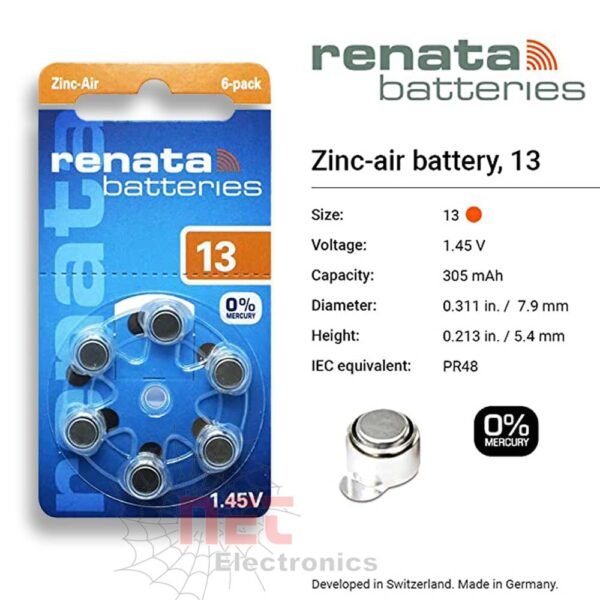 كارت حجارة ترمسة 13 من renata - كارت حجارة ترمسة 13 من renata الأصلية Renata 13 battery card original