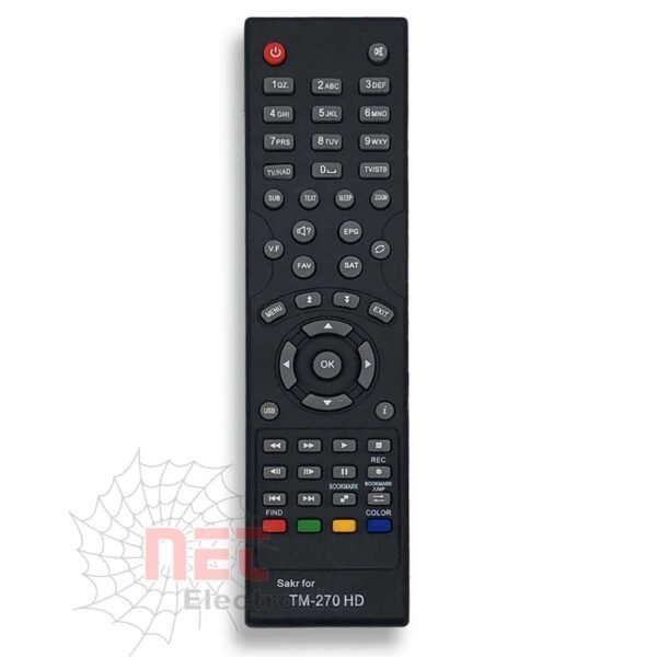 ريموت رقم 189 ترومان TM-270 HD - صورة ريموت رقم 189 ترومان TM-270 HD الأصلي Original Truman TM-270 HD remote control product image