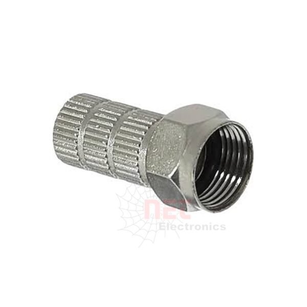 اف كونكتور 2 خط بجوان - اف كونكتور 2 خط بجوان لتوصيلات الكهرباء الآمنة 2-line connector with gasket for secure electrical wiring