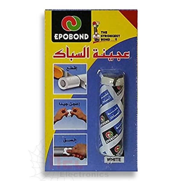 عجينة السباك 20 جرام لون اسود من EPOBOND - عجينة السباك 20 جرام لون اسود من EPOBOND لإصلاح التسريبات EPOBond Black Plumber Paste 20g for leak repairs