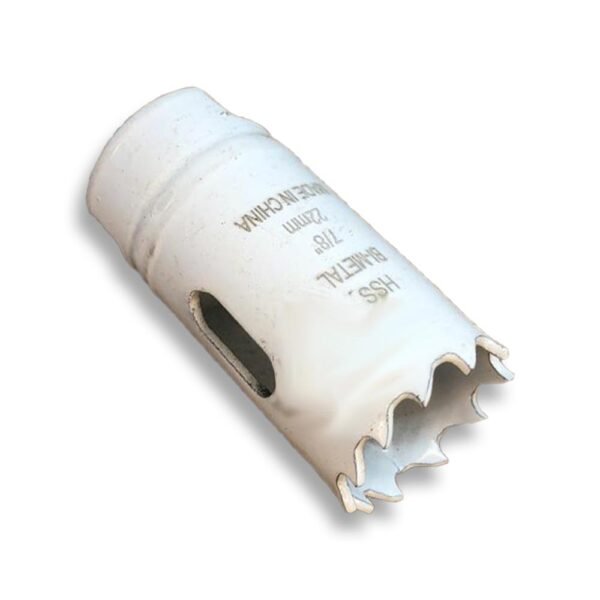 بنطة منشارية 22 مم شيلي - بنطة منشارية 22 مم شيلي لأعمال ثقب المعادن والحديد Sheely 22mm saw drill bit for metal and iron drilling