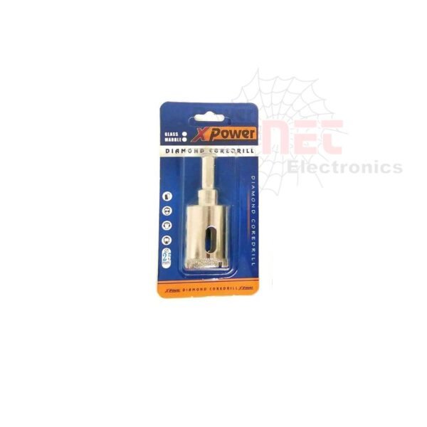 بنطة سيراميك 25mm على كرت XPOWER - بنطة سيراميك 25mm على كرت XPOWER لأعمال الثقب الدقيق XPOWER Ceramic Drill Bit 25mm on card for precision drilling