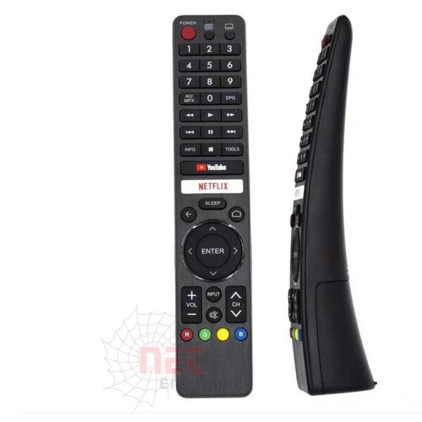 ريموت شاشة شارب عوج - ريموت شاشة شارب عوج رقم 273 SHARP NET الأصلي Sharp curved smart TV remote control REM0273
