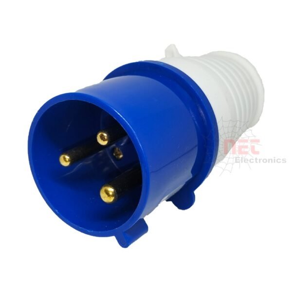فيشة صناعي 3 فاز دكر - فيشة صناعي 3 فاز دكر IEC06309-2 IP44 Industrial 3 phase male plug IEC06309-2 IP44