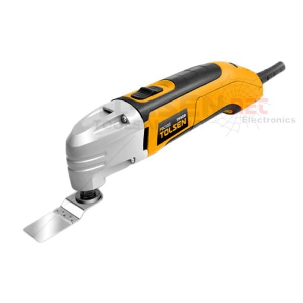 الصاروخ العفريت ترددي 300 واط TOLSEN - الصاروخ العفريت ترددي 300 واط TOLSEN لأعمال الصنفرة والقطع TOLSEN 300W Oscillating Multi-Tool for cutting and sanding