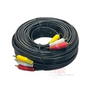 وصلة 3×3 اوديو فيديو 10 متر - وصلة 3×3 اوديو فيديو 10 متر لتوصيل الصوت والصورة 3x3 audio video cable 10 meter for AV connection