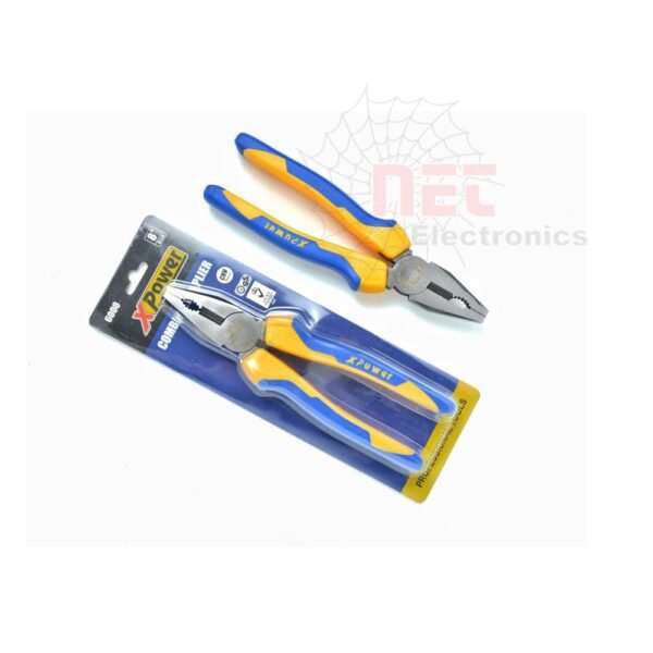 بنسة 6000 صلب 8 بوصة XPOWER - بنسة 6000 صلب 8 بوصة XPOWER الأصلية لأعمال الصيانة والقطع Original XPOWER 8 inch steel pliers for professional repair work