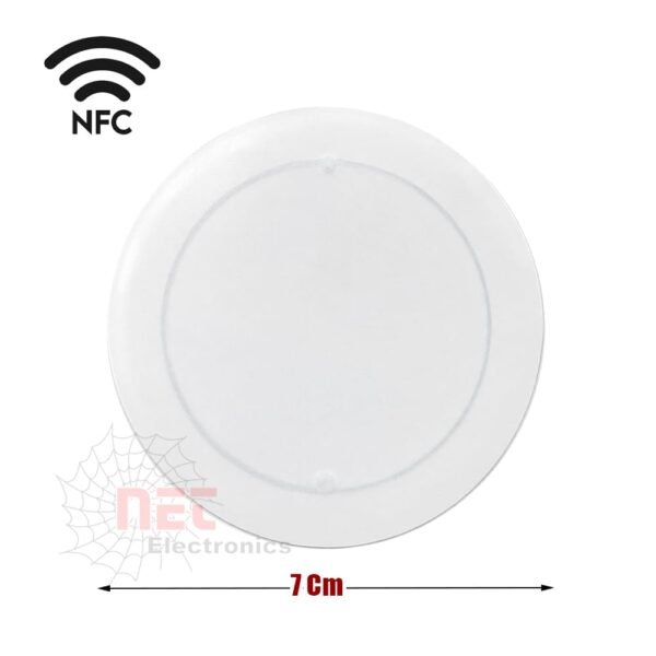 استيكر 7 سم NFC 7 cm ذكي لمشاركة البيانات استيكر 7 سم NFC 7 cm smart data sharing sticker
