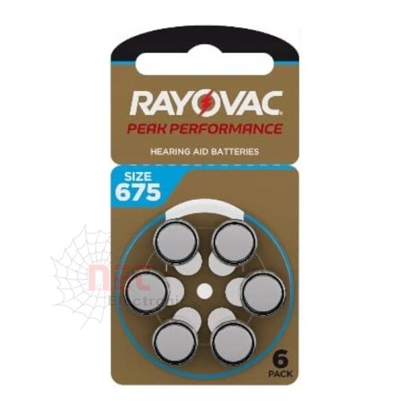 حجارة قرش سماعة بطاريات ترمسة 675 RAYOVAC - علبة حجارة قرش سماعة بطاريات ترمسة 675 RAYOVAC الأصلية RAYOVAC 675 hearing aid batteries pack original