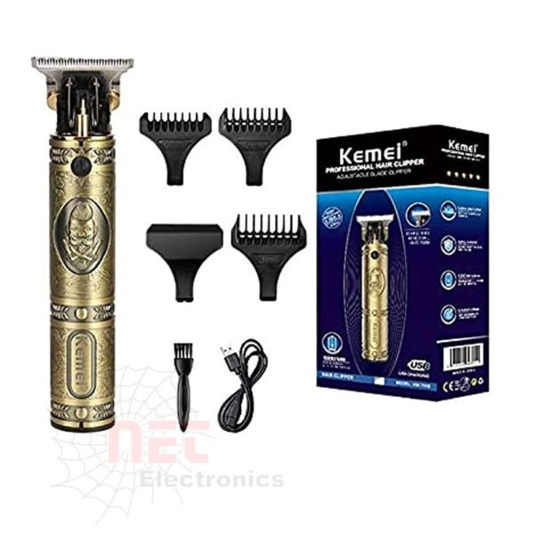 ماكينة حلاقة 700B شحن KEMEI - ماكينة حلاقة 700B شحن KEMEI لتحديد اللحية وشعر الرأس KEMEI 700B rechargeable hair clipper and beard trimmer