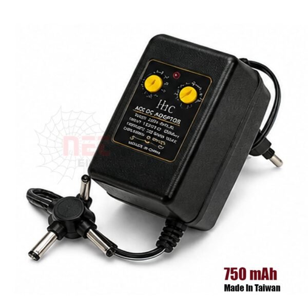 أدبتر مدرج 750mA مل سويتش رأس مسمار تايواني Taiwanese 750mA step-down screw-head multi-switch adapter