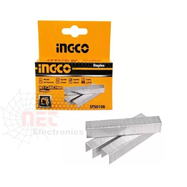 دبابيس دباسة يدوي 8 ملم INGCO - دبابيس دباسة يدوي 8 ملم INGCO الأصلية INGCO 8mm manual staple pins original product