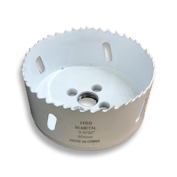 بنطة منشارية 80 مم شيلي - بنطة منشارية 80 مم شيلي لأعمال النجارة وثقب الخشب Chile 80mm Hole Saw Drill Bit for woodworking and cutting