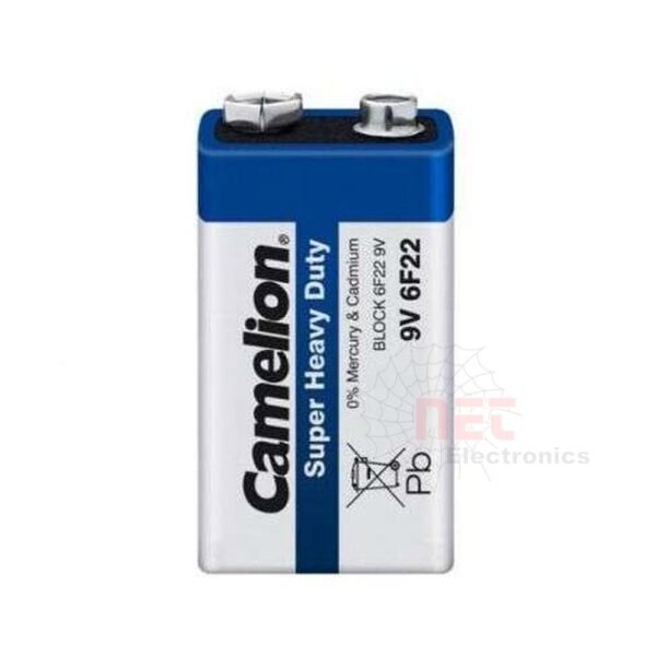 بطارية 9V على كرت Camelion - بطارية 9V على كرت Camelion أصلية وموثوقة Original Camelion 9V battery on card