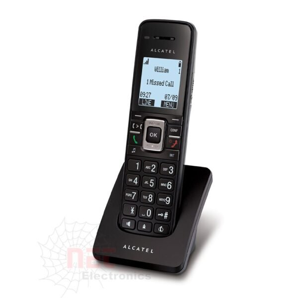 تليفون لاسلكي ألكاتيل Alcatel S250 - تليفون لاسلكي ألكاتيل Alcatel S250 بتصميم عصري وأنيق Alcatel S250 Cordless Phone modern and elegant design