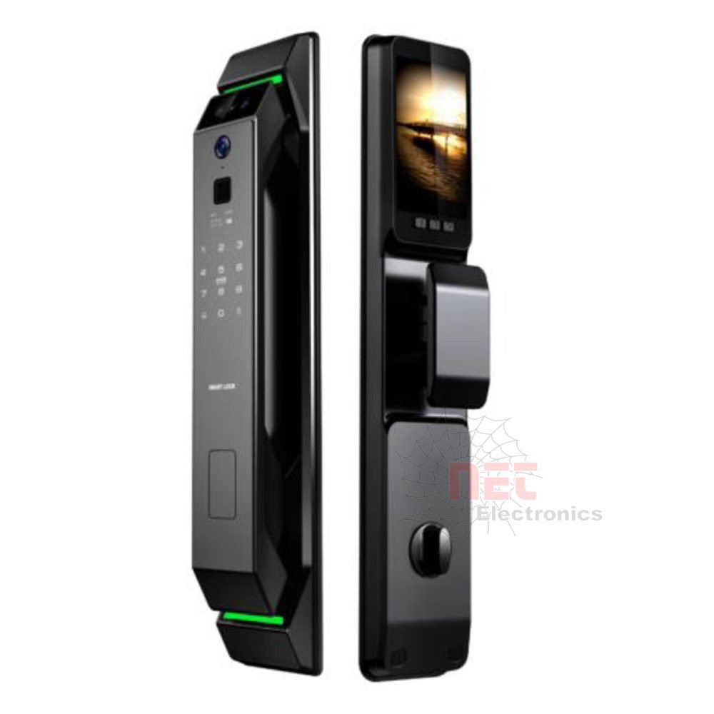 كالون ذكي بخاصية التعرف على الوجه سمارت BLACK CL-09 كالون ذكي بخاصية التعرف على الوجه سمارت BLACK CL-09 - كالون ذكي بخاصية التعرف على الوجه سمارت لون أسود موديل CL-09 Smart facial recognition door lock black model CL-09