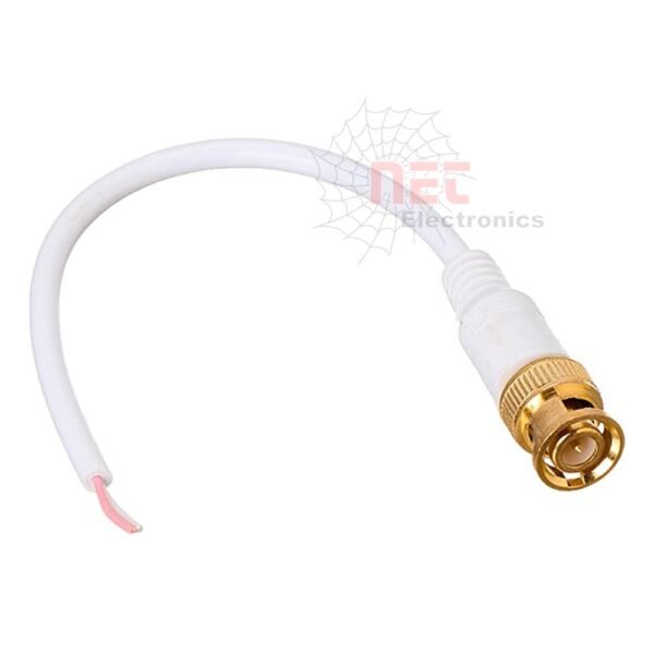 وصلة BNC بالسلك - وصلة BNC بالسلك عالية الجودة لكاميرات المراقبة High quality BNC connector with cable for security cameras