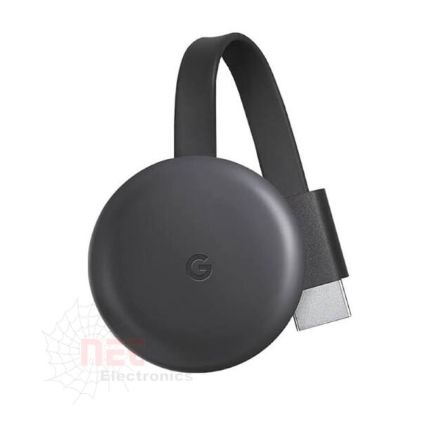 جهاز كروم كاست CHROMECAST DISPLAY MOBILE ON TV HIGH لعرض الجوال على التلفزيون Chromecast display mobile on TV high wireless streaming device