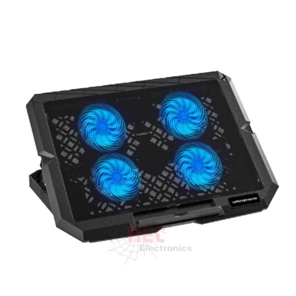مروحة تبريد لاب توب CRASH C4000 - مروحة تبريد لاب توب CRASH C4000 لتخفيض حرارة الكمبيوتر المحمول laptop cooling fan CRASH C4000 for notebooks