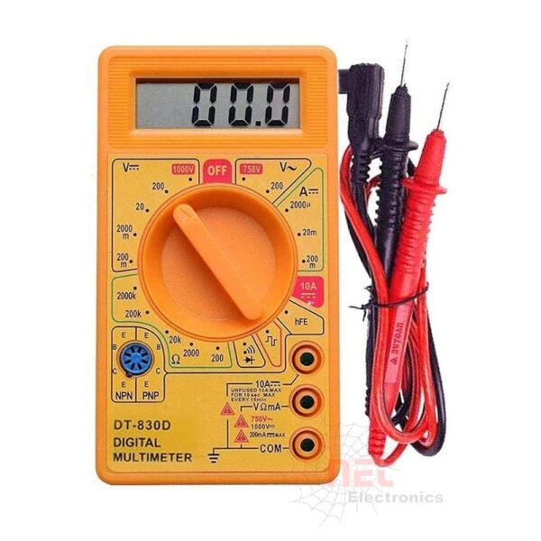 افوميتر ديجيتال DT830D على كارت - افوميتر ديجيتال DT830D على كارت لفحص الكهرباء digital multimeter DT830D on card for electrical testing